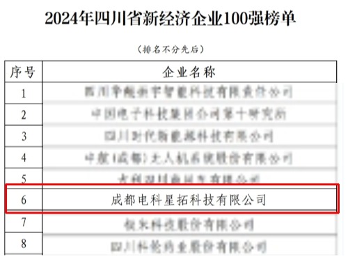 电科ng28南宫荣膺“2024年四川省新经济企业”100强榜单.jpg